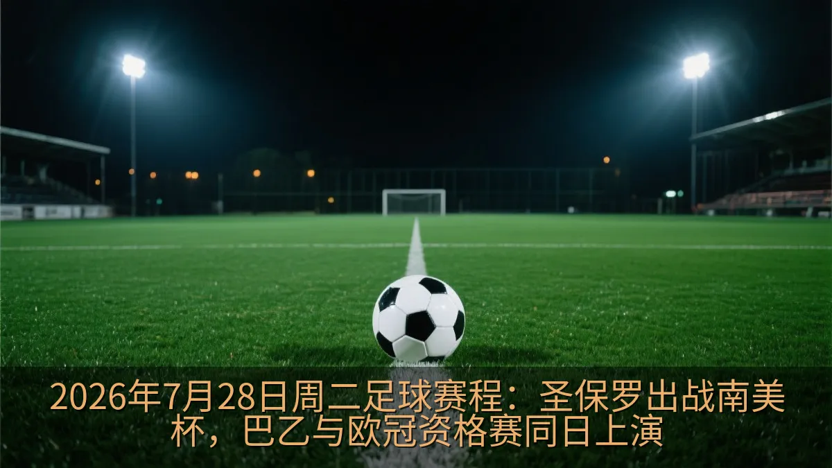 2026年7月28日周二足球赛程：圣保罗出战南美杯，巴乙与欧冠资格赛同日上演